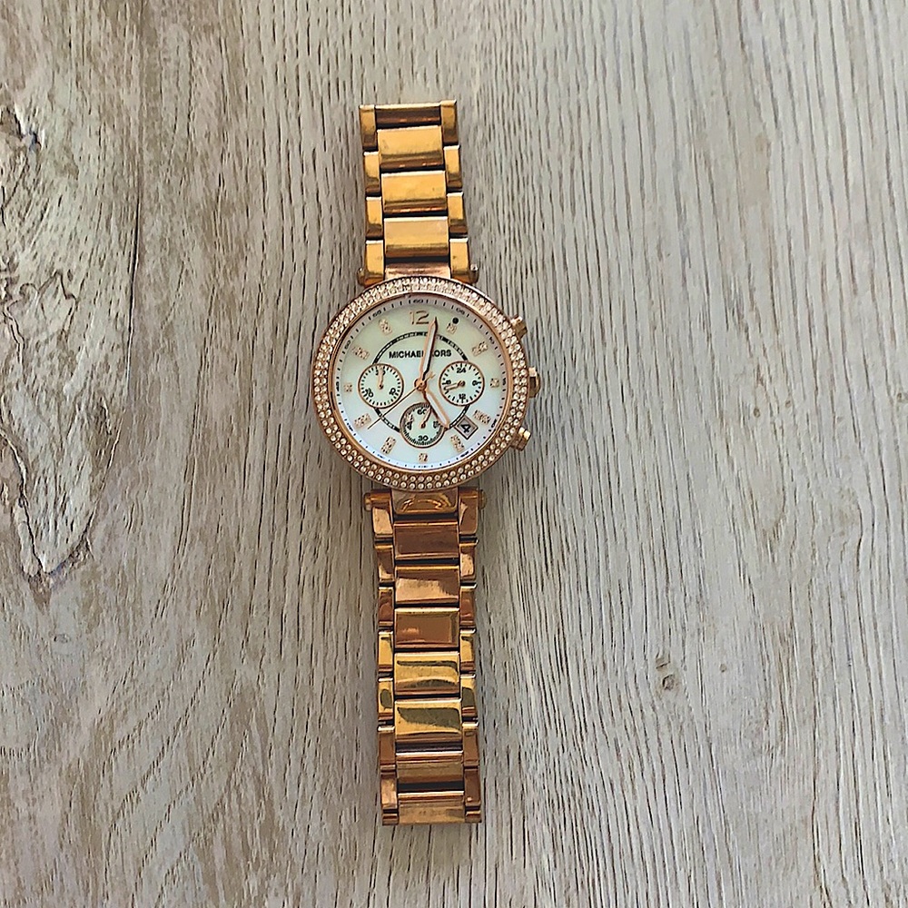 Rose Gold Michael Kors Watch